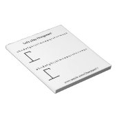 Bloc-note Jouer Jeux de Notepads Hangman (Incliné)
