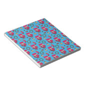 Bloc-note Jouet Noisette de Noël, motif de flocon de neige b (Incliné)