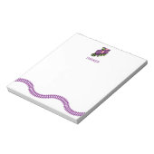 Bloc-note Jouet rose violet Train Stationery Personnalisé En (Tourné)