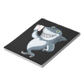 Bloc-note Joueur de requin - Dons de requin amusants (Tourné)