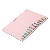 Bloc-note Joueurs Jeu Arc-en-ciel Couleur d'échecs Pièces En (Incliné)