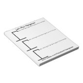 Bloc-note Jouons à Hangman 3 jeux par feuille de notes (Incliné)