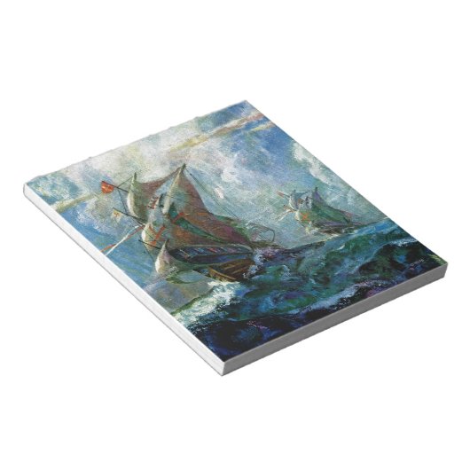 Bloc-note Jour de Columbus (Incliné)