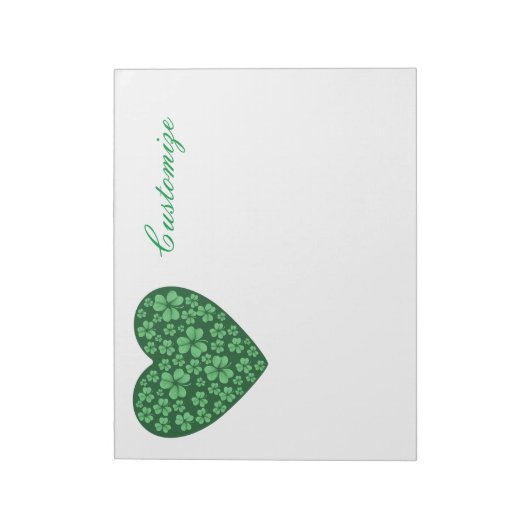 Bloc-note Jour de Saint Patrick (Tourné)