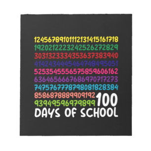 Bloc-note Jour des 100 nombres de mathématiques à l'école po