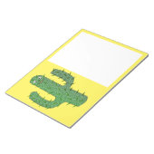 Bloc-note Jour des morts heureux Cactus (Incliné)