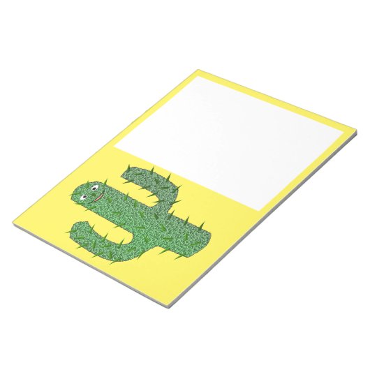 Bloc-note Jour des morts heureux Cactus (Incliné)