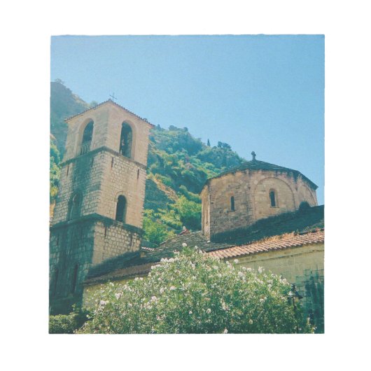 Bloc-note Jour d'été à Kotor - Monténégro (Devant)