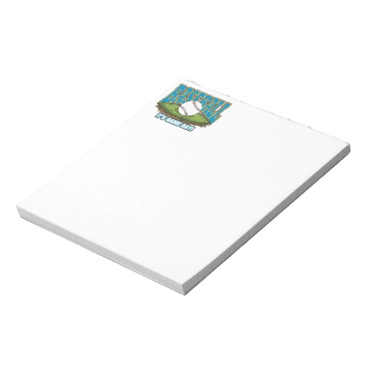 Bloc-note Jour du baseball (Tourné)