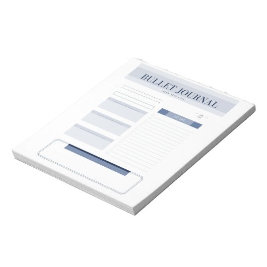 BLOC-NOTE JOURNAL 1 BULLET (Tourné)