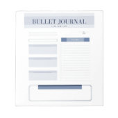 BLOC-NOTE JOURNAL 1 BULLET (Devant)