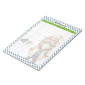 Bloc-note Journal de la pression artérielle de Gnome du méde (Incliné)