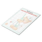 Bloc-note Journal de la pression artérielle de l'ours de l'i (Incliné)