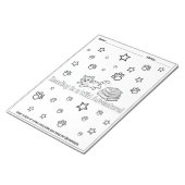 Bloc-note Journal de lecture pour enfants, Livres de lecture (Incliné)