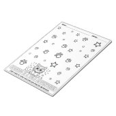 Bloc-note Journal de lecture pour enfants, livres de lecture (Incliné)