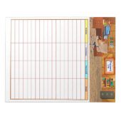 Bloc-note Journal de mot de passe (Devant)