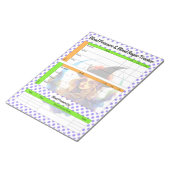 Bloc-note Journal de santé thématique Halloween (Incliné)