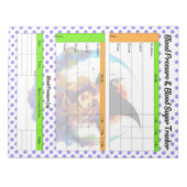 Bloc-note Journal de santé thématique Halloween (Devant)