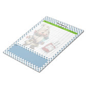 Bloc-note Journal de sucre de sang Gnome du médecin mignon (Incliné)