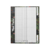 Bloc-note Journal de suivi d'humeur modifiable (Tourné)