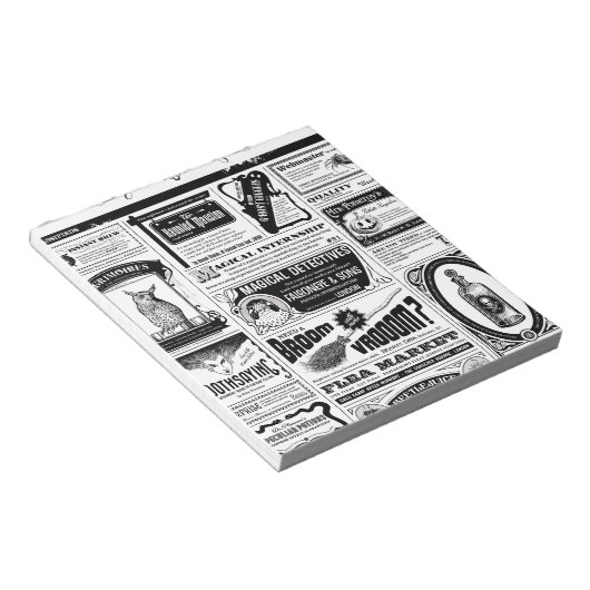 Bloc-note journal déplaisant (Incliné)