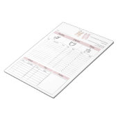 Bloc-note Journal quotidien de la mère (Incliné)