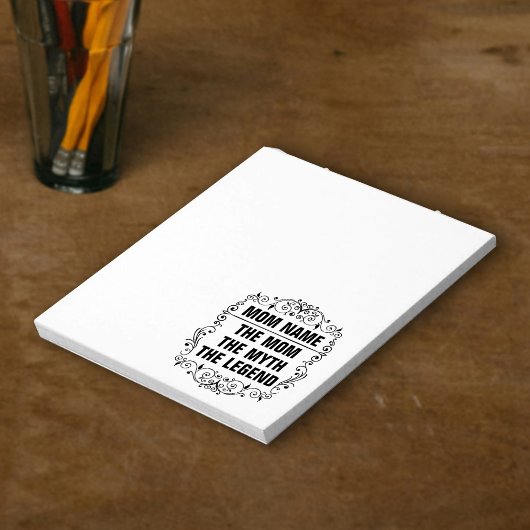 Bloc-note Journée des mères personnalisées