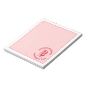 Bloc-note Journée internationale des femmes 8 mars (Tourné)