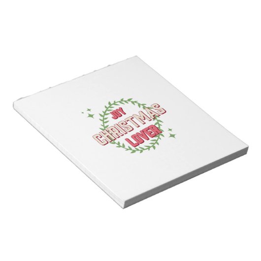 Bloc-note Joy Christmas Lover (Incliné)