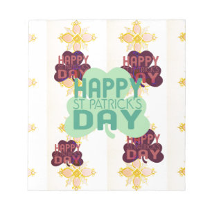 Bloc-note Joyeuse Saint-Patrick Lovely Art Print