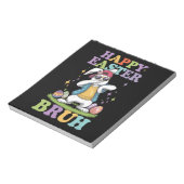 Bloc-note Joyeuses Pâques Frangin Lapin de Pâques Funny Dabb (Tourné)