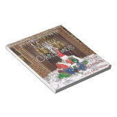 Bloc-note Joyeuses vacances de Noël loin de la maison Inspir (Incliné)