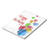 Bloc-note Joyeux Anniversaire Pour Vous (Tourné)