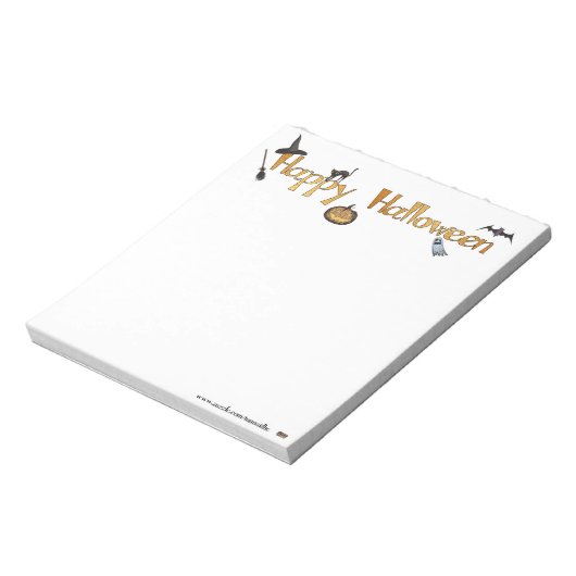 Bloc-note Joyeux Halloween (Tourné)