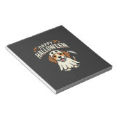 Bloc-note Joyeux Halloween Beagle Chien Design_1 (Incliné)