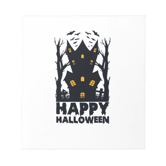 Bloc-note Joyeux Halloween Halloween Joyeux Halloween (Devant)