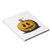Bloc-note Joyeux Halloween Jack O'Lantern Adulte Naturel (Incliné)