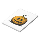 Bloc-note Joyeux Halloween Jack O'Lantern Adulte Naturel (Tourné)
