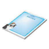 Bloc-note Joyeux Howlidays Bordure Collie (Tourné)