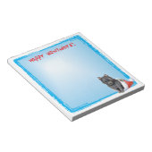 Bloc-note Joyeux Howlidays Schipperke (Incliné)