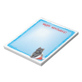 Bloc-note Joyeux Howlidays Schipperke (Tourné)