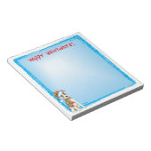 Bloc-note Joyeux Howlidays Whippet (Incliné)