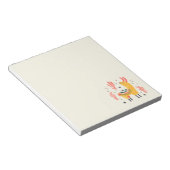 Bloc-note Joyeux lama avec cactus (Incliné)