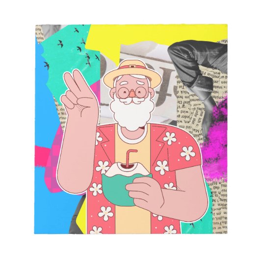 Bloc-note Joyeux Noël 2024 (Devant)