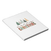 Bloc-note Joyeux Noël cadeau de Noël (Incliné)