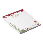 Bloc-note Joyeux Noël et Joyeux Vacances (Incliné)