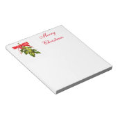 Bloc-note Joyeux Noël gui (Incliné)