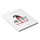 Bloc-note Joyeux Noël Holly Jolly Vibes (Incliné)