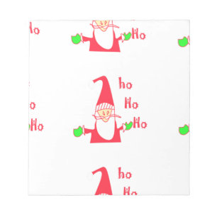 Bloc-note Joyeux Noël Humoristique Santa Souris Fête Unique