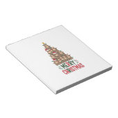 Bloc-note Joyeux Noël Paresseux Arbre (Incliné)